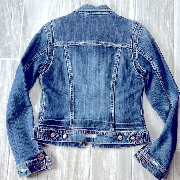 1921 Designer Vintage Denim Jacket Small - Picture 5 of 5
